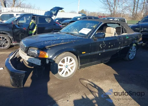 2003 BMW 330Ci z USA, uszkodzony, nr VIN WBABS53483JU98829